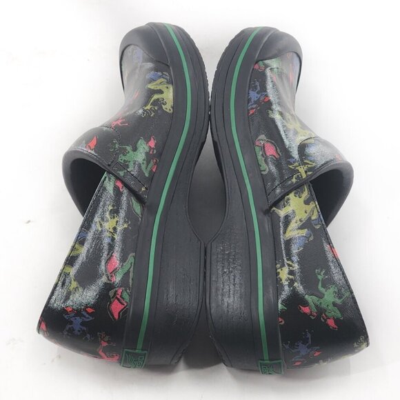 DANSKO Frog Print Vegan Clogs Comfort Shoes - Picture 7 of 9